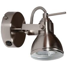 Get info of suppliers, manufacturers, exporters, traders of ceiling spotlight for buying in india. Thlc Satin Silver Finish Vintage Retro Style 1 Way Wall Or Ceiling Spotlight Fitting Lighting From The Home Lighting Centre Uk