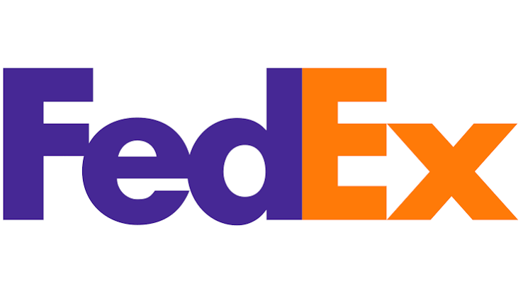 FedEx shipping logo — Gunbaze carrier
