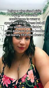 Spaghetti Strap Dress Big Arms
