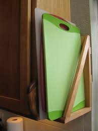 Find great deals on ebay for cutting board holder. De Cluttering The Kitchen Cutting Board Wall Rack By Brad Lumberjocks Com Woodworking Community