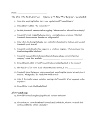 Welcome to esl printables, the website where english language teachers exchange resources: Themenwhobuiltamericaviewingguidescompleteseries