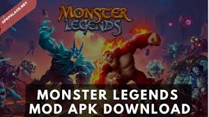 Monster Legends Mod Apk Unlimited Money Gems Autowin Download In 2020 Monster Legends Monster Legend