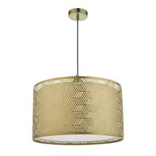 Shop with afterpay on eligible items. Tinto Easy Fit Ceiling Pendant Shade Gold Lighting Company Uk