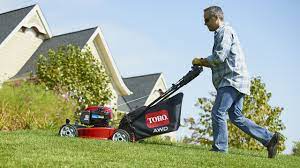 The front and rear wheels engage independently, distributing the right amount of traction when needed. All Wheel Drive Toro Lawn Mower Youtube