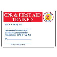 Learn how long it takes to become a nurse. Certification Photo Wallet Cards Cpr And First Aid Trained Seton