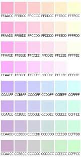 Pastel Hex Codes Pastel Colors Color Schemes Colour Pallete