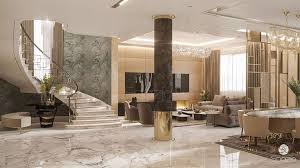 Luxury Modern Villa Interior Design On Behance Housedesign Luxurydesign Luxu Modern Home Interior Design Modern Houses Interior Luxury House Interior Design