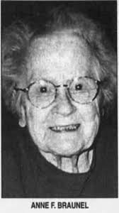 Anne Francis Buchner Braunel (1913-2004)