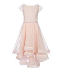 Xtraordinary Big Girls 7 16 Cap Sleeve Lace Tulle Fit And Flare Dress Dillards