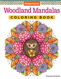 Mother fairies with their babies, as well as fairies in company of butterflies, bees, birds, unicorns, dragons, and more! Woodland Mandalas Coloring Book Coloring Is Fun Amazon De Mcardle Thaneeya Fremdsprachige Bucher