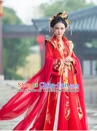 Traditional Chinese Wedding Dress Chinese Hanfu Clothing Cloth China Attire Orienta Chinese Wedding Dress Traditional Traditional Chinese Wedding Chinese Bride