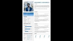 ms word free doc+pdf advanced cv