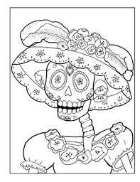 If you aren't familiar with this holiday, it's basically the mexican equivalent of our memorial day. Dia De Los Muertos Sugar Skull Coloring Sheets Are Perfect For Social Studies Art And Spanish Lessons Skull Coloring Pages Coloring Pages Halloween Coloring