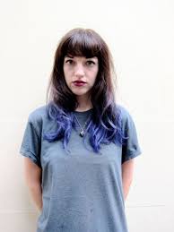I Really Want To Dye My Hair And I Love This Blue Periwinkle Thing Going On Here Hair Color Blue Blue Dip Dye Hair Dipped Hair