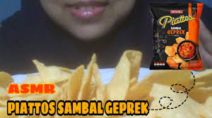 Universal robina corporation (urc) has unveiled piattos sambal geprek and sambal matah flavours in indonesia. Mukbang Piattos Sambal Geprek Pedes Gurih Asmr Mukbang Indonesia Nana Asmr Official Youtube
