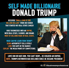 No Matter What You Think Of Trumps Politics You Can T Deny He Had Massive Success In Business Wha Business Mentor Success Business Motivation Success Business