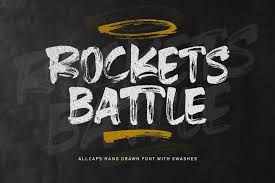 Rocket script is a free retro font that great to put some retro feelings on your design. Rockets Battle Hand Drawn Font 763411 Display Font Bundles In 2020 Hand Drawn Fonts How To Draw Hands Cool Fonts