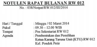 Maybe you would like to learn more about one of these? Contoh Notulen Rapat Pembentukan Struktur Organisasi