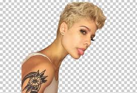 Pixie bob cut is another amazing trend. Halsey Pixie Cut Blond Blue Hair Hairstyle Png Clipart Arm Badlands Bangs Blond Blue Hair Free