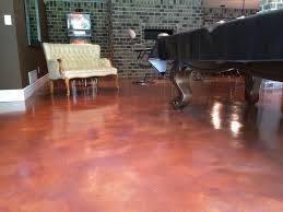 A stain application with patterning and sawed lines will typically cost between $4 and $10 per square foot. Stained Concrete Cost What You Need To Know