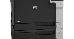 This awesome a3 color light amplification by stimulated emission of radiation printer made yesteryear way of hp. Hp Color Laserjet Enterprise M750dn Driver Download Printer Driver