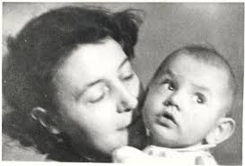 George Orwell's adopted son, Richard Horatio Blair, as a kid. 1) George  Orwell and Richard, as a baby. 2) Eileen Blair and...