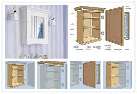 How To Build A Wall Mount Medicine Storage Cabinet Unit With Mirror Step By Step Diy Tutorial Instruction Wall Mounted Medicine Cabinet Cabinet Minimalist Room