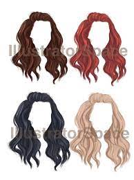 Hair Clip Art Digital Download Hair Set Clipart Custom Hairstyles Hair Clipart Character Hair Fashion Girl Gift 18 Png Images How To Draw Hair Hair Clipart Short Hair Drawing
