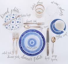 How To Properly Set Your Reception Table Table Settings Dining Etiquette Entertaining