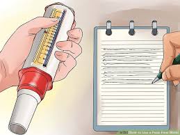 how to use a peak flow meter 13 steps with pictures wikihow