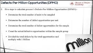 5 Steps For Calculating Defects Per Million Opportunities Dpmo