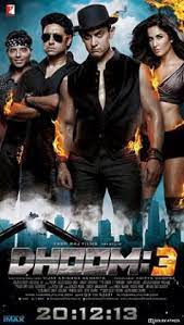 Dhoom 3 is simply superb thanks to aamir khan and jackie shroff. Dhoom 3 Wikipedia