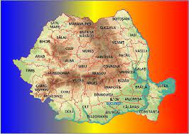Recunoaștere marile unități geografice numerotate pe harta cu următoarele cifre(3)(5)(2)(12)(9)(10). Imagini Harta Romaniei Harta