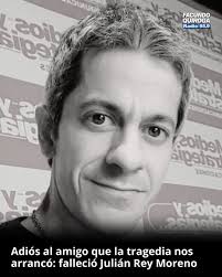 🖤 Adiós al amigo que la tragedia nos arrancó: falleció Julián Rey Moreno  🎥💔 Con enorme tristeza, desde Medios y Estrategias y Radio Facundo  Quiroga despedimos a nuestro querido Julián Rey Moreno,