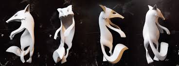Fuchs Dachs Interior Design Figure Set On Behance Traditional Sculptures Design Interior Design