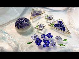 マニキュアフラワー 紫陽花 100均材料 簡単作成 youtube マニキュアフラワー ワイヤー マニキュア ペーパーフラワー