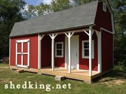 Barn style shed design includes complete construction plans with material ,tool list. Plans For Building Shed Homes