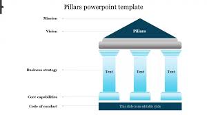 We have 2 restaurants, pillars and boom, and a spectacular infinity edged pool, with sunbeds and hammocks, a spa, lush gardens, a small beach and a free 5 minute boat shuttle to the swimming beach in the outer harbour. Editable Roman Pillars Powerpoint Template