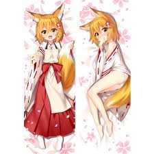 Maybe you would like to learn more about one of these? Anime Jk Manga The Helpful Fox Senko San Cute Shi Ro White Dakimakura Body Hug Pillowcase Home Bed Decor Pillow Cover Case Slip Buy At The Price Of 24 00 In Aliexpress Com Imall Com