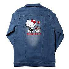 Jaqueta Jens Feminina Hello Kitty Snacks Tudu