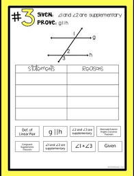 Mrs Newell S Math Free Google Parallel And Perpendicular Lines Proofs Digital Activity Teaching Geometry Geometry Lessons Math Methods