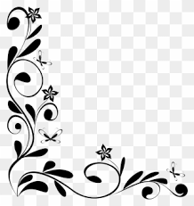 Photo, sketch and paint effects. Free Png Flower Border Frame Clip Art Download Pinclipart