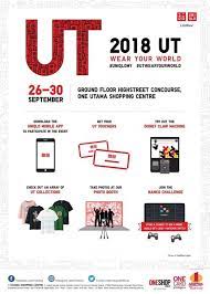 Uniqlo/优衣库 优衣库 单排扣 常规 灰色 米白色 粉红色 红色 藏青色 酒红色 银色 驼色 黑色. Uniqlo Ut Wear Your World 2018 Event Loopme Malaysia