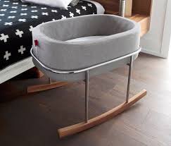 Rockwell Bassinet For The Minimalist Baby Ippinka Baby Furniture Baby Bed Cool Beds