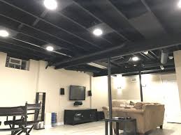 7 Inspiring Basement Ceiling Ideas Black Basement Ceiling Low Ceiling Basement Unfinished Basement Ceiling