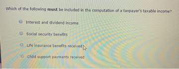 If you have a type of life policy called a 'participating policy' you will be entitled to receive dividends. Solved Which Of The Following Must Be Included In The Com Chegg Com