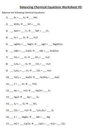 Great for in lesson activities or to carry on the learning at home as a homework. 19 Sample Balancing Chemical Equations Worksheets In Pdf Ms Word