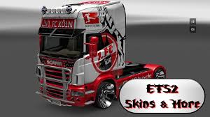 Fc köln ist der größte sportverein in köln. Ets 2 1 Fc Cologne Scania Skin V 1 0 Trucks Mod Fur Eurotruck Simulator 2