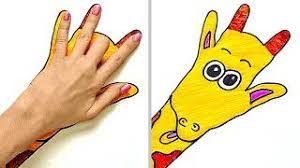 30 Fun Palm Art Ideas You Ll Want To Try Right Now Cute Drawings Drawing Lessons For Kids Drawing For Kids