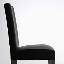 Stuhlbeine aus massivholz, einem strapazierfähigen. Henriksdal Stuhl Dunkelbraun Glose Schwarz Ikea Deutschland